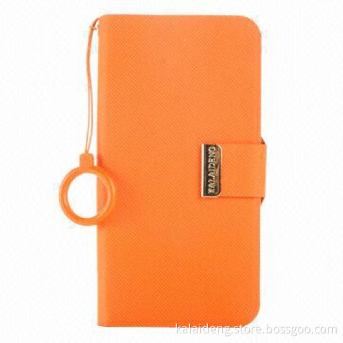 Original/Unique Series Flip Leather Case for HTC One M7, with Magnetic Buckle